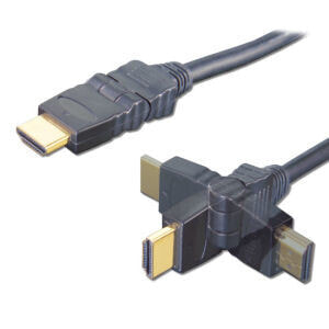 E&P HDWD 3 - 2 m - HDMI Type A (Standard) - HDMI Type A (Standard) - Black