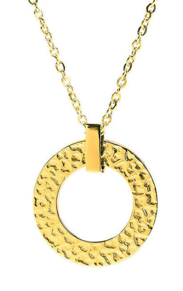 Nadčasový pozlacený náhrdelník Caprice BJ01A0201