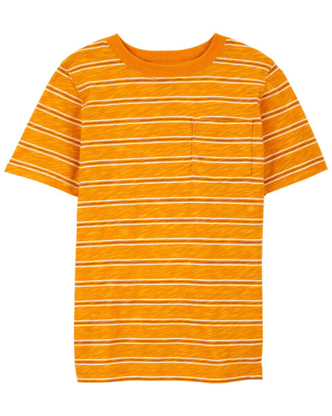 Футболка для малышей Carterʻs Kid Striped Pocket Tee