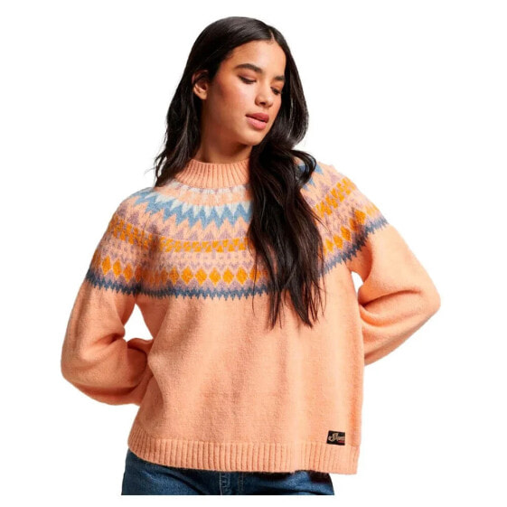 SUPERDRY Slouchy Pattern sweater