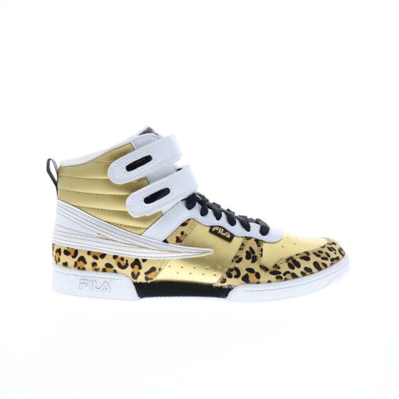 Fila F-14 Metallic 5FM01821-702 Womens Gold Lifestyle Sneakers Shoes 9