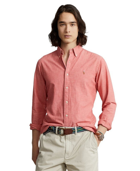 Рубашка мужская Polo Ralph Lauren классического кроя из хлопка