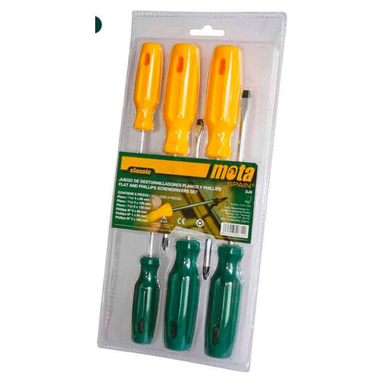 MOTA HERRAMIENTAS DJ6 Screwdrivers 6 Units