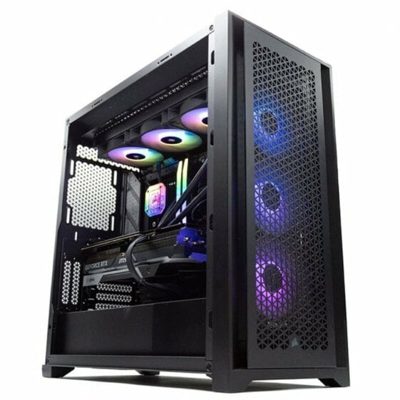 Настольный ПК PcCom PCC-ULT-13700KF-4080-BLKW Intel Core i7-13700KF 32 GB RAM 2 TB SSD NVIDIA GeForce RTX 4080