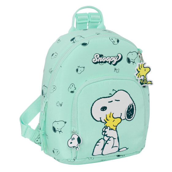 Рюкзак Snoopy Groovy Mini Зеленый 25 x 30 x 13 cm