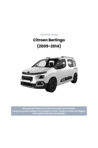 Citroen Berlingo Hava Kanalsız Ön Fren Disk Takımı (2009-2014) Bosch