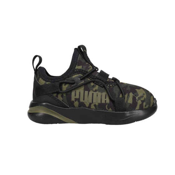Puma Rift Camo Slip On Toddler Boys Green Sneakers Casual Shoes 377250-01
