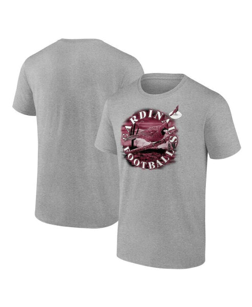 Men's Heathered Gray Arizona Cardinals Big and Tall Sporting Chance T-shirt