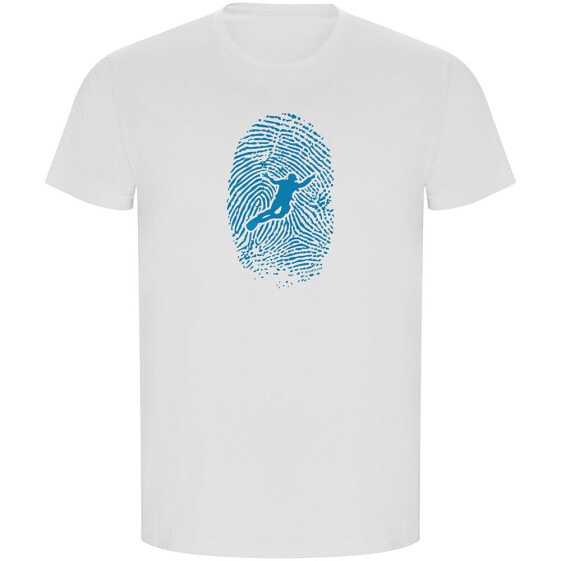 KRUSKIS Diver Fingerprint ECO short sleeve T-shirt