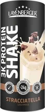 Proteinpulver, 3K Protein Shake Stracciatella Geschmack, 360 g