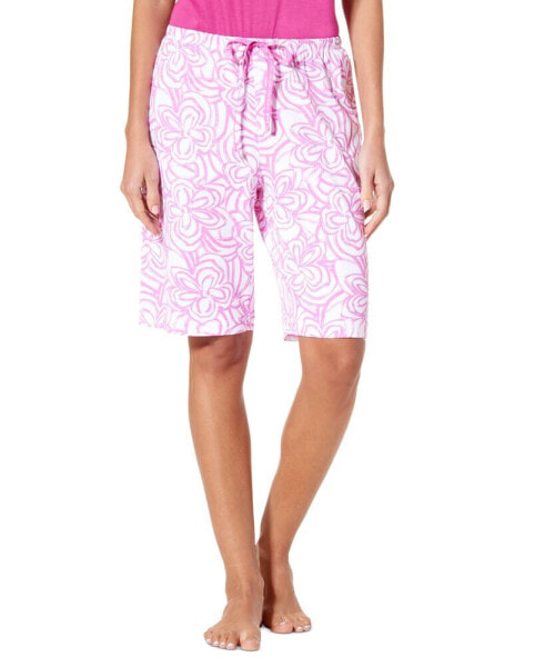 Пижама HUE Blooms Printed Knit Bermuda для женщин