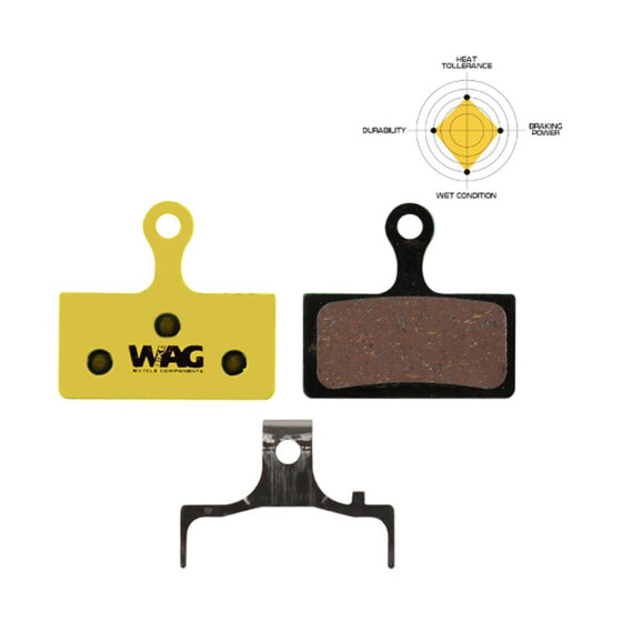 WAG XT 2012 m8000/m785 Organic Disc Brake Pads