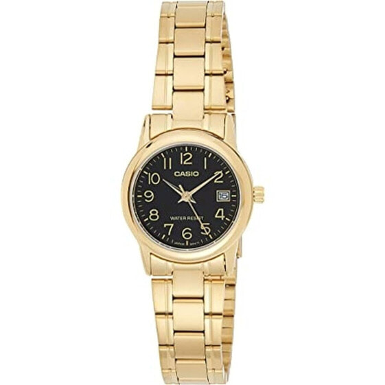 Часы наручные женские CASIO COLLECTION Золотые Ø 32 мм