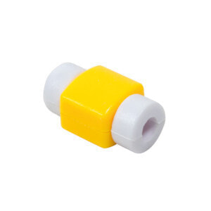 LogiLink AA0091G - 3 mm - Yellow - Plastic,Silicone - 20 mm - 10 mm