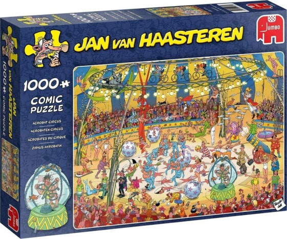 Пазл развивающий Jumbo Puzzle 1000 Haasteren Акробаты цирка G3