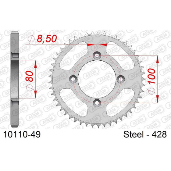 AFAM 10110 Rear Sprocket