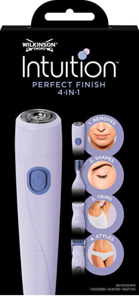 Универсальная машинка для стрижки волос Wilkinson Intuition Perfect Finish 4в1 для женщин