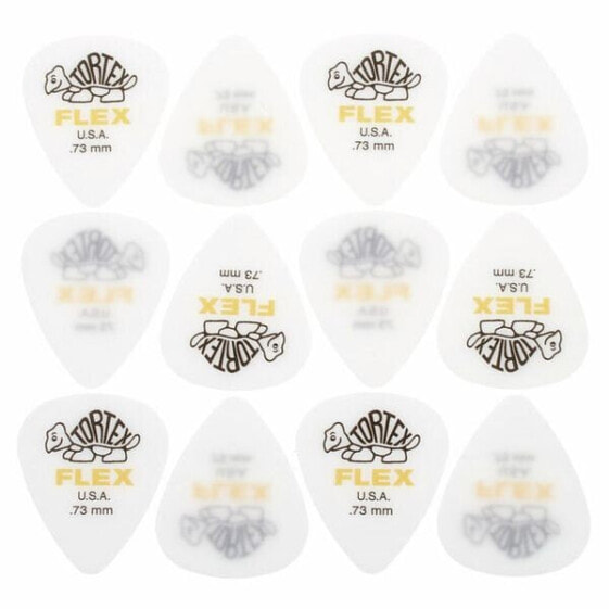 Аксессуар для гитары Dunlop Tortex Flex Picks 0.73