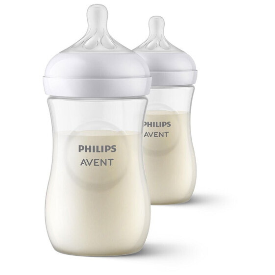 PHILIPS AVENT Natural Response Baby Bottle 260ml Double Pack