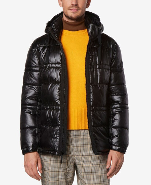 Men's Gotham Super Wet Cire Puffer with Grossgrain Trim