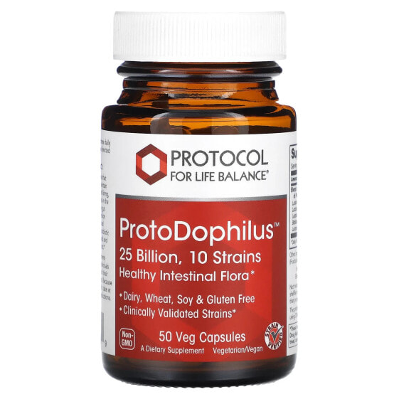 ProtoDophilus, 25 Billion, 50 Veg Capsules