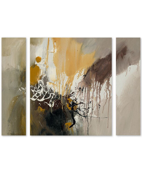 Rio 'Abstract I' Multi Panel Art Set Large - 41" x 30" x 2"