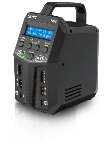 Зарядное устройство SkyRC T200 для LiFePo4, LiPo, Li-Ion, Ni-Cd аккумуляторов
