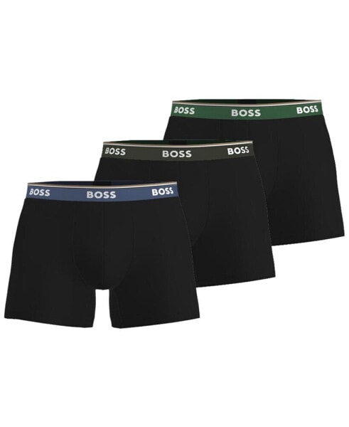 Men's Power Logo Boxer Briefs, Pack of 3