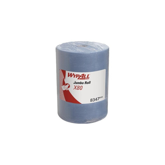 Wypall Wischtuch WypAll® X80 8347 L315xB310ca. mm blau 1-lagig