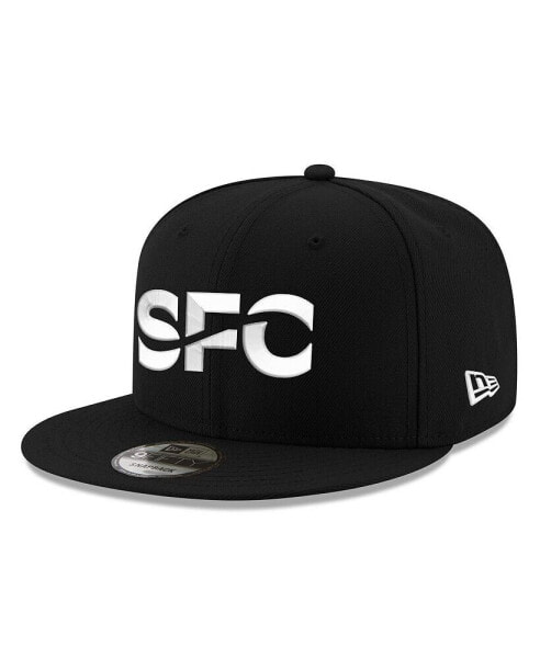 Бейсболка мужская New Era Seattle Sounders FC Core 9FIFTY черная