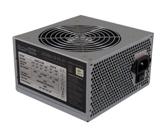 LC-Power LC500-12 V2.31 - 350 W - 230 V - 400 W - 50 Hz - 3 A - +12V1,+12V2,+3.3V,+5V,+5Vsb,-12V