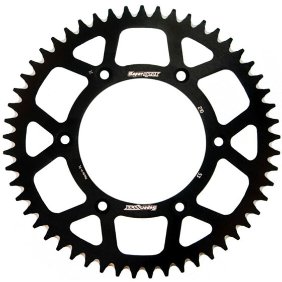 SUPERSPROX Aluminium Honda 520x53 RAL210X53BLK rear sprocket