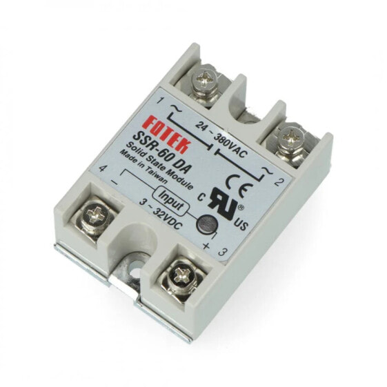 Solid state relay SSR Fotek - 60A 380VAC / 32VDC