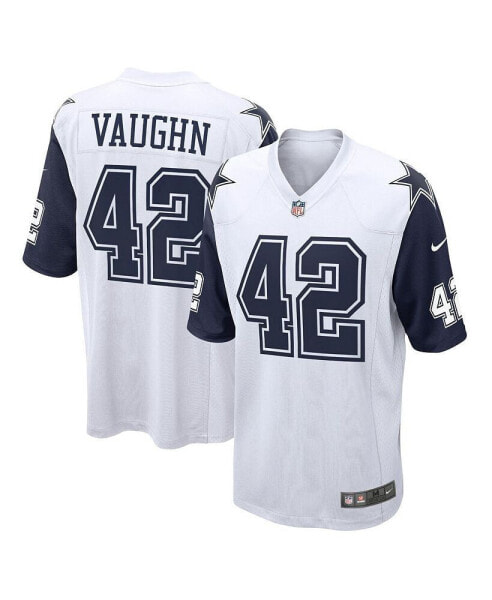 Men's Deuce Vaughn White Dallas Cowboys Alternate Game Jersey