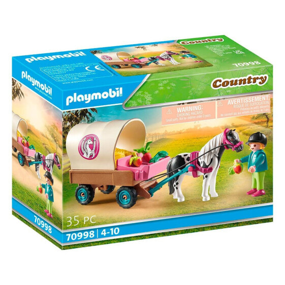 Игровой набор PLAYMOBIL Пони с каретой