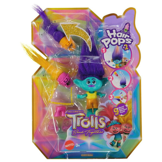 TROLLS Small Hair Pops Surprise Doll