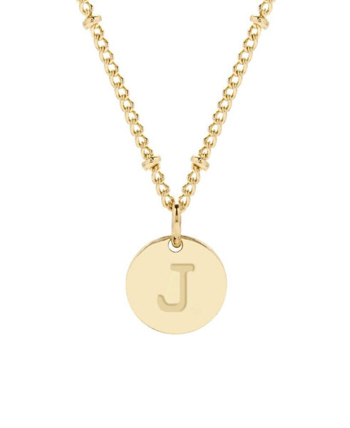Madeline 14K Gold Plated Initial Pendant