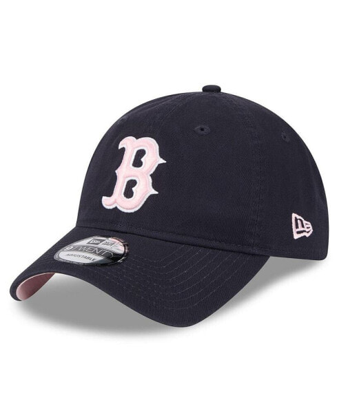 Men's Navy Boston Red Sox 2024 Mother's Day 9TWENTY Adjustable Hat