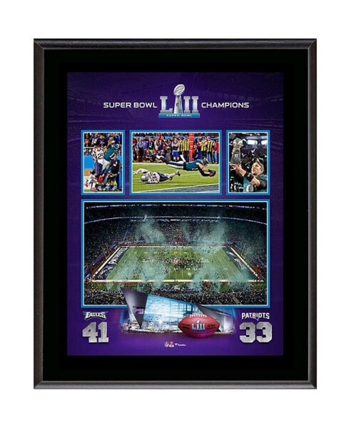Philadelphia Eagles 10.5" x 13" Super Bowl LII Champions Sublimated Plaque