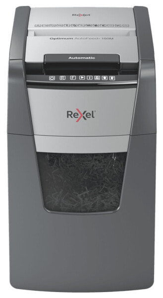 Rexel AutoFeed+ 150M - Micro-cut shredding - 22 cm - 2x15 mm - 44 L - 150 sheets - 55 dB