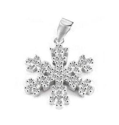Fashion silver snowflake pendant AGH679