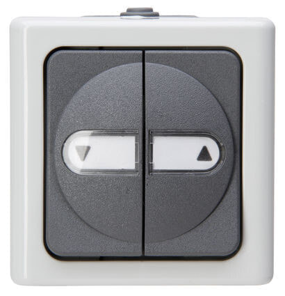 Heinrich Kopp Kopp 560956012 - Buttons - Black - White - Thermoplastic - IP44 - 250 V - 10 A