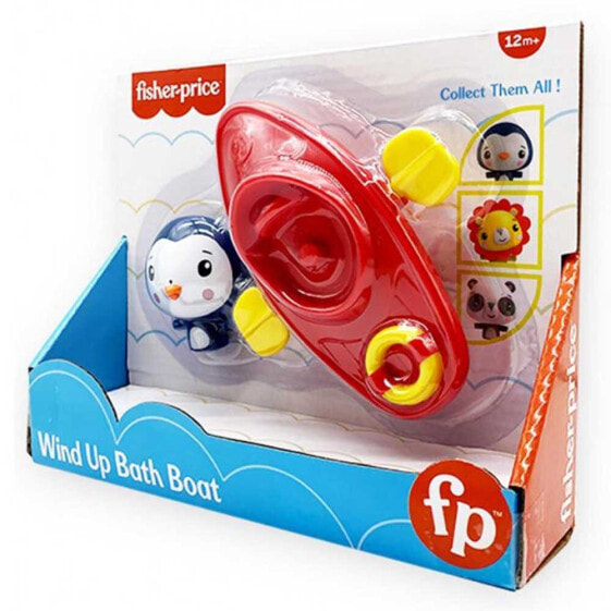 Лодка с пингвином Fisher-Price "Boat With Penguin Row"