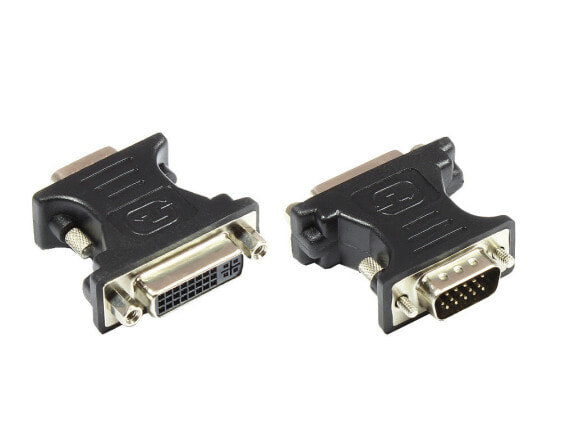 Good Connections DVI-I - VGA - VGA - DVI-I - Black