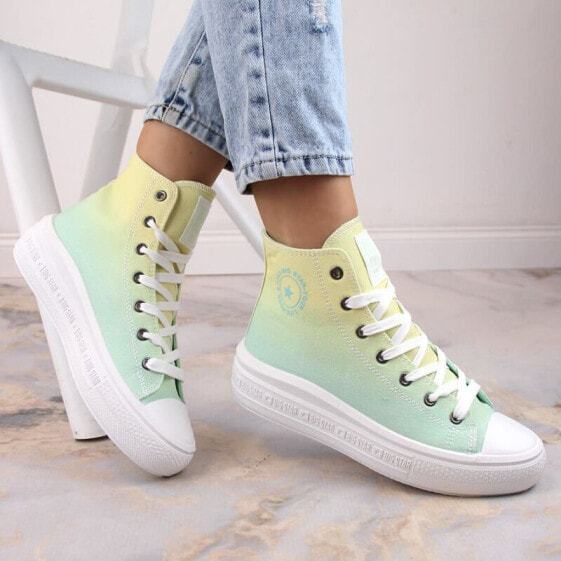 Platform ankle sneakers Big Star W INT1877A multicolor