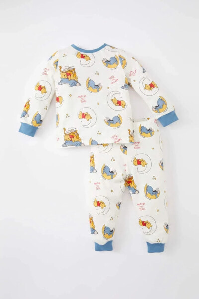 Erkek Bebek Disney Winnie The Pooh Uzun Kollu Pijama Takımı B8780a524sp