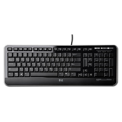 HP Tastatur - USB - Schwedisch - Keyboard - USB