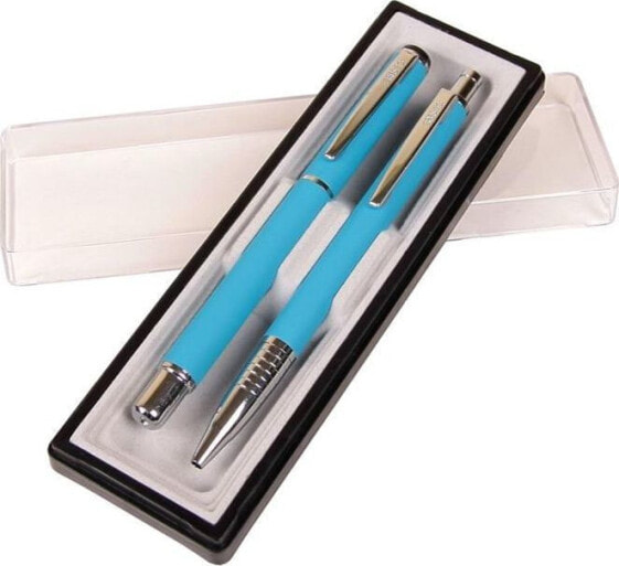 Ручки для школы Cresco Pióro + дługopis Winner etui 28 mix wzorów