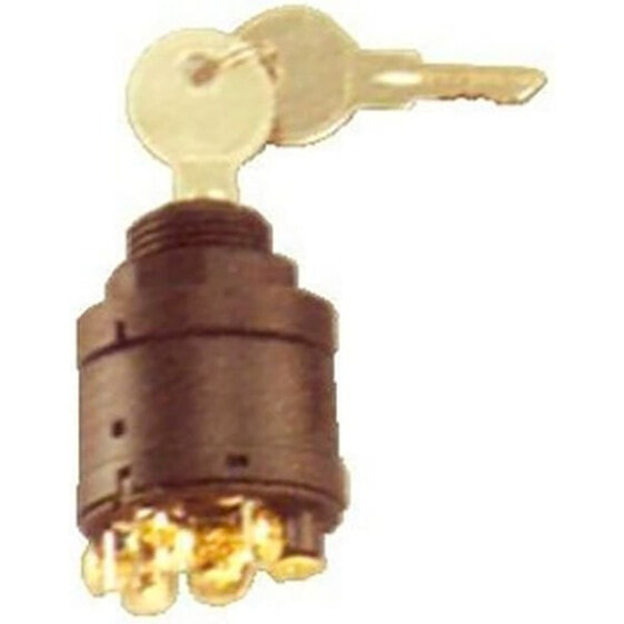 GOLDENSHIP 6 mm Panels 4 Positions Ignition Starter Switch With 7 Terminals