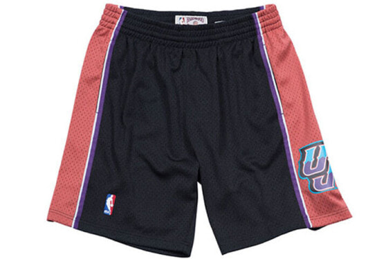 Шорты баскетбольные Mitchell&Ness Swingman, черные, модель SMSHGS18258-UJABLCK98